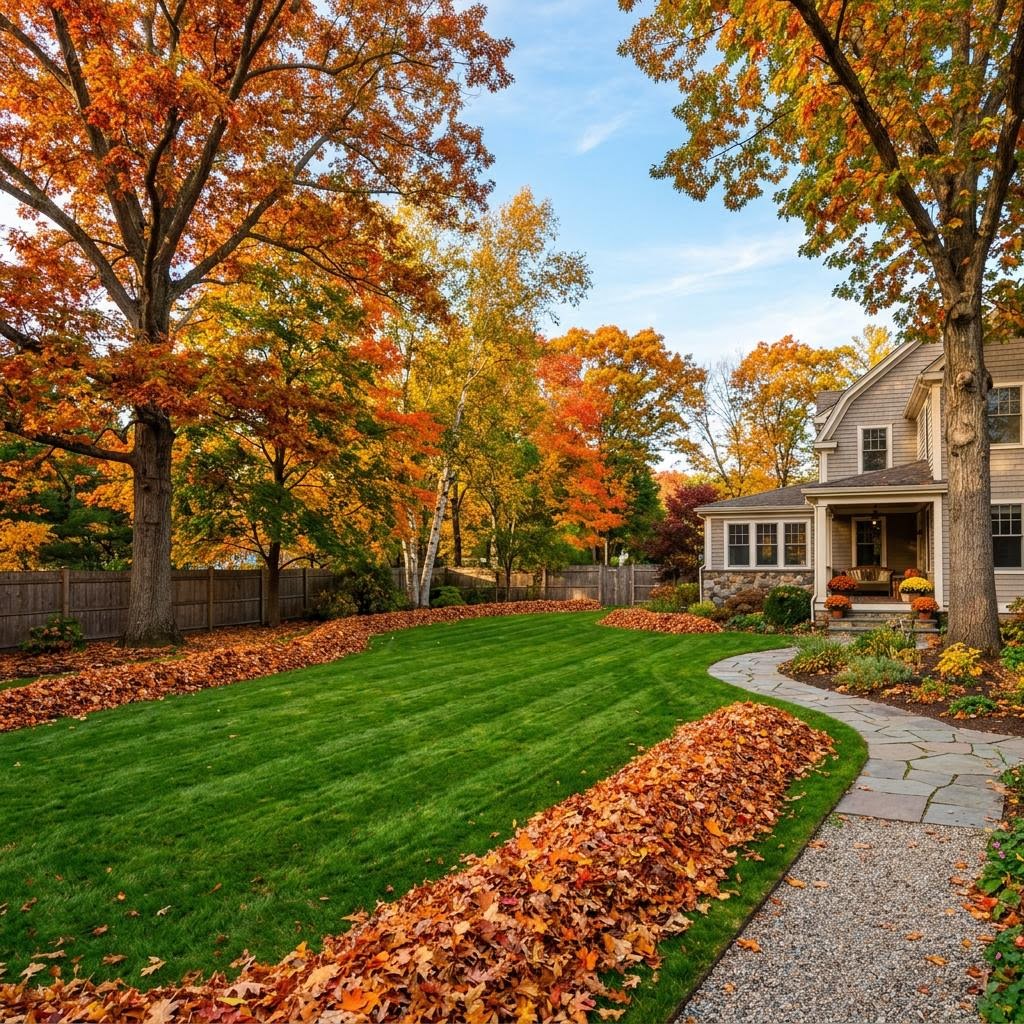 Seasonal Leaf Cleanup in Bergen County