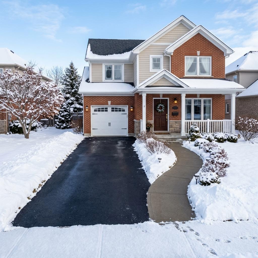 Winter Snow Coverage in Bergen County